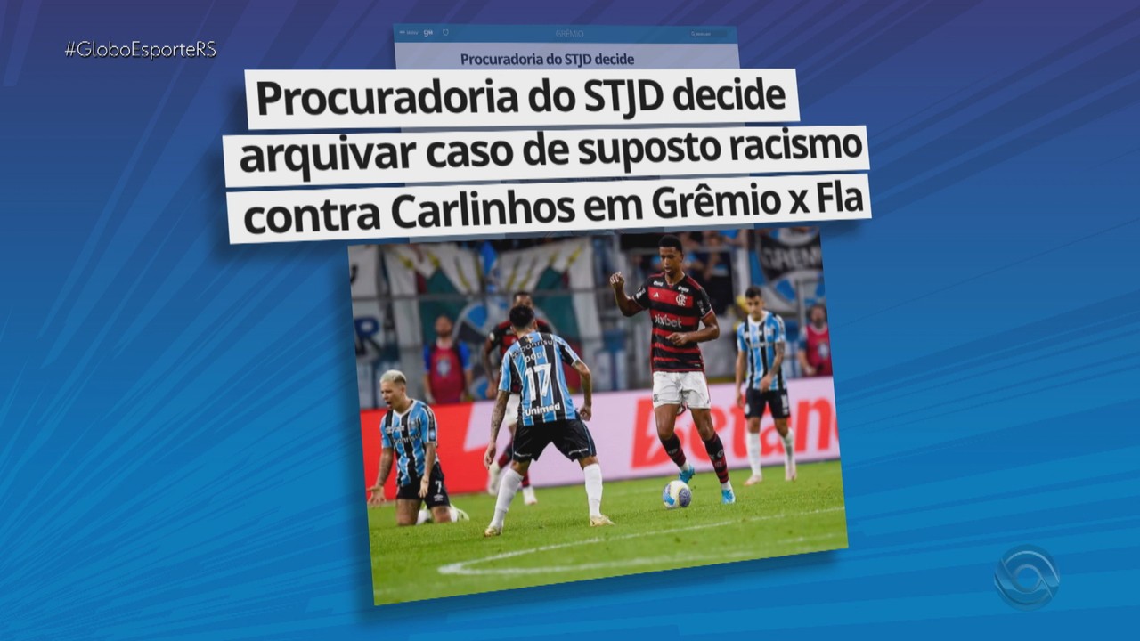 Procuradoria do STJD decide arquivar casovai de bet investigadasuposto racismo contra Carlinhos