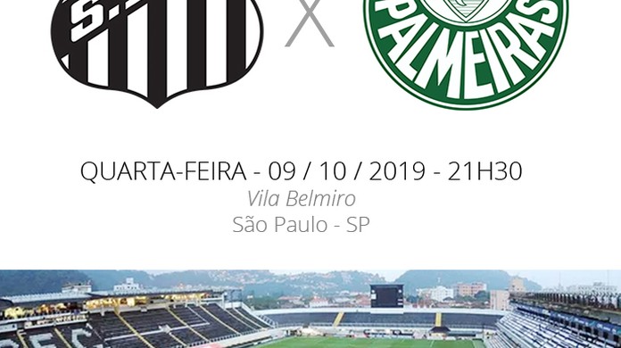 SANTOS X PALMEIRAS TRANSMISSÃO AO VIVO DIRETO DA VILA BELMIRO