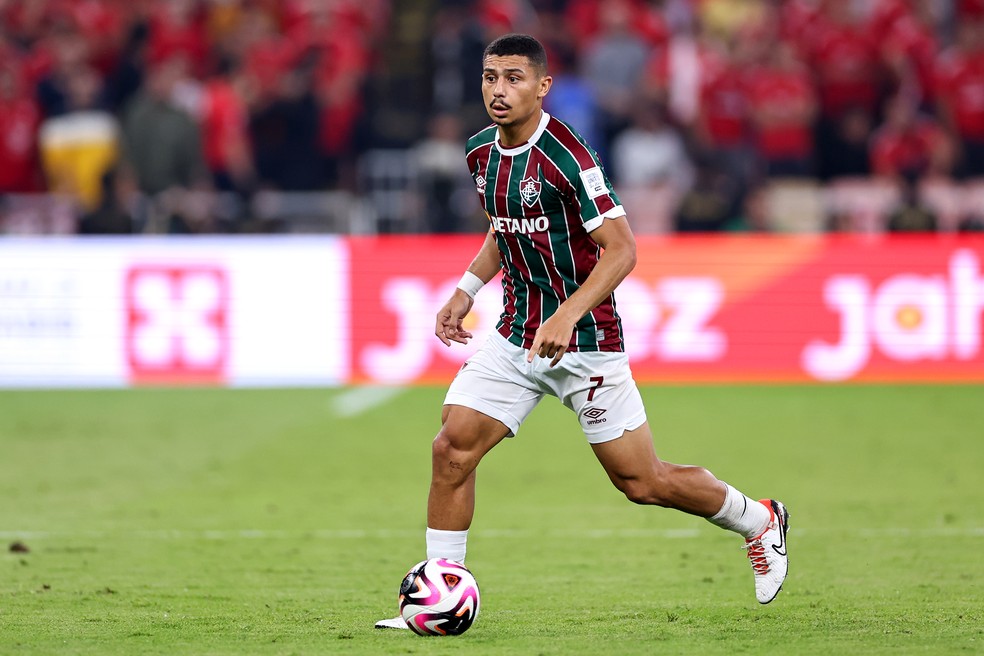André Fluminense - Semifinal Mundial de CLubes 2023 — Foto: Robbie Jay Barratt - AMA/Getty Images