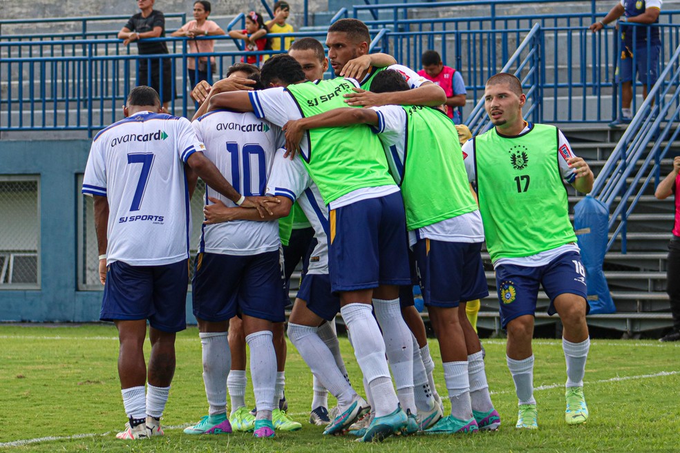 Nacional entra em campo nesta quinta, contra o Amazonas &mdash; Foto: Fernando Vasconcelos