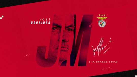 Benfica anuncia José Mourinho, que volta a Portugal depois de 21 anos - Treinador de 62 anos assina contrato válido até junho de 2027