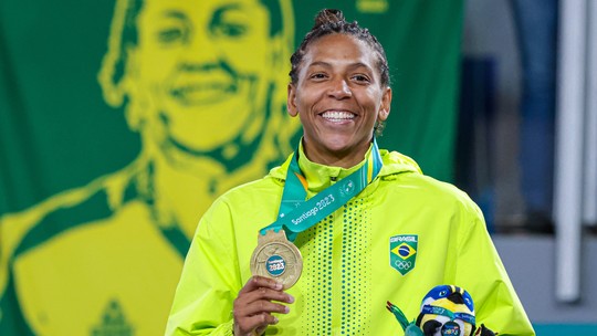 Pan 2023: Rafaela Silva é campeã e lidera diajogo da mina pixbetouros do Brasil no judô