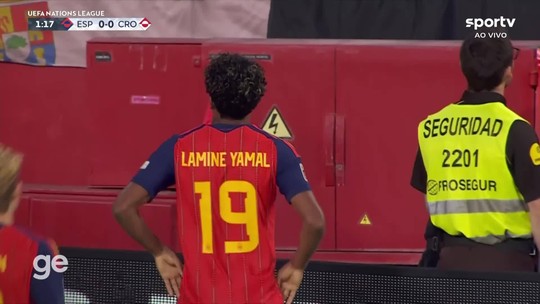 Espanha não toma conhecimento da Croácia e goleia; veja os melhores momentos - Programa: Liga das Nações da Uefa 