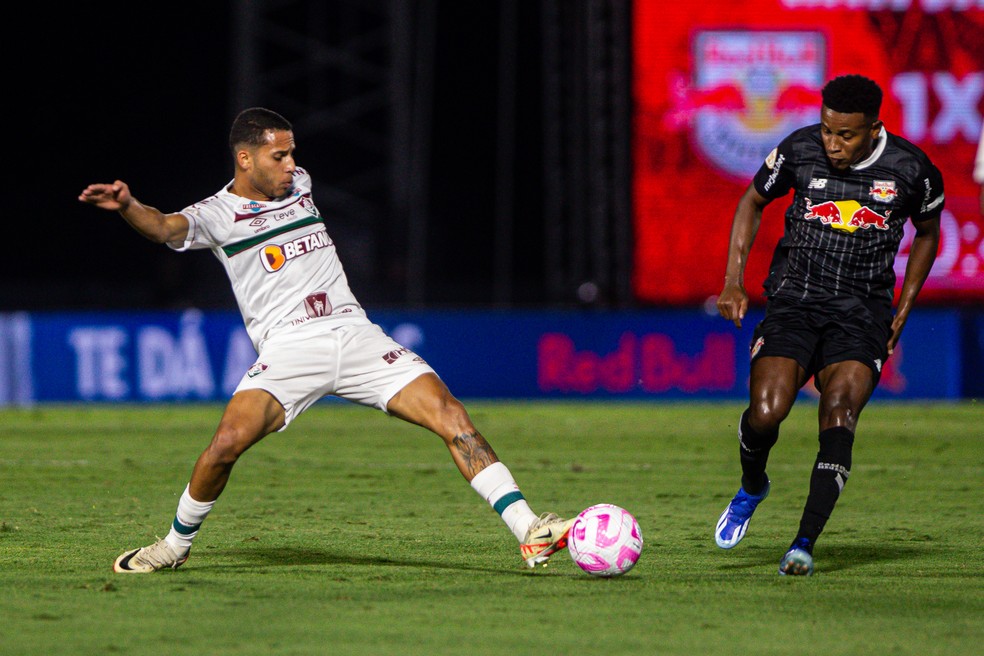 Alexsander, durante Bragantino x Fluminense — Foto: Marcelo Gonçalves/Fluminense