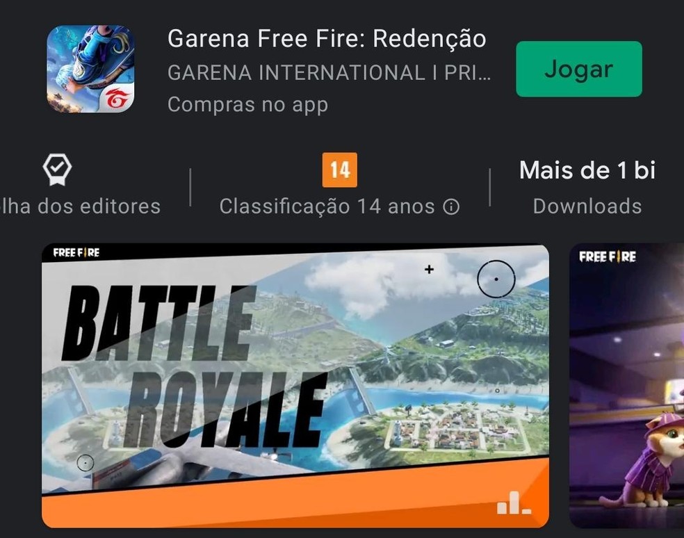 Free Fire atinge 1 bilhão de downloads na Play Store, free fire