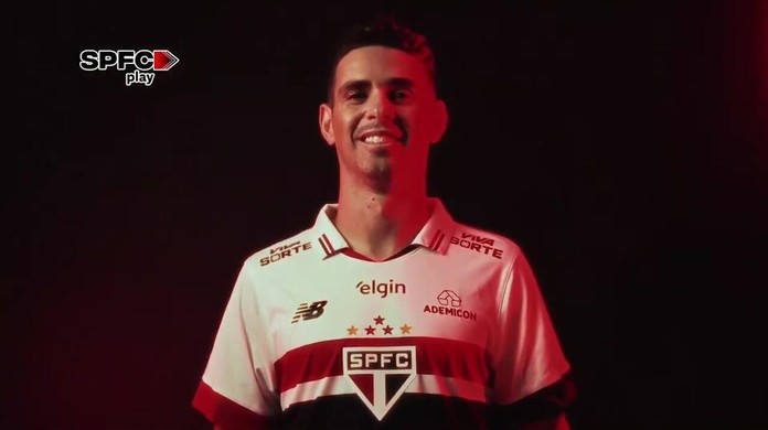 Sao Paulo Home Soccer Football Jersey OSCAR #8 - 2024 2025