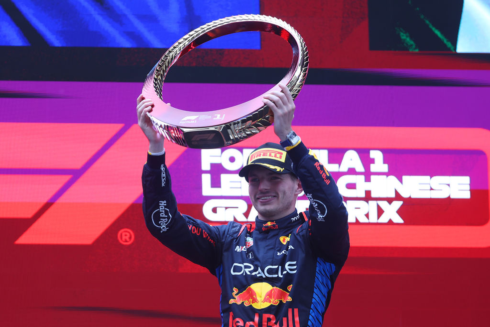 Max Verstappen venceu GP da China pela primeira vez na F1, em 2024 — Foto: Lars Baron/Getty Images