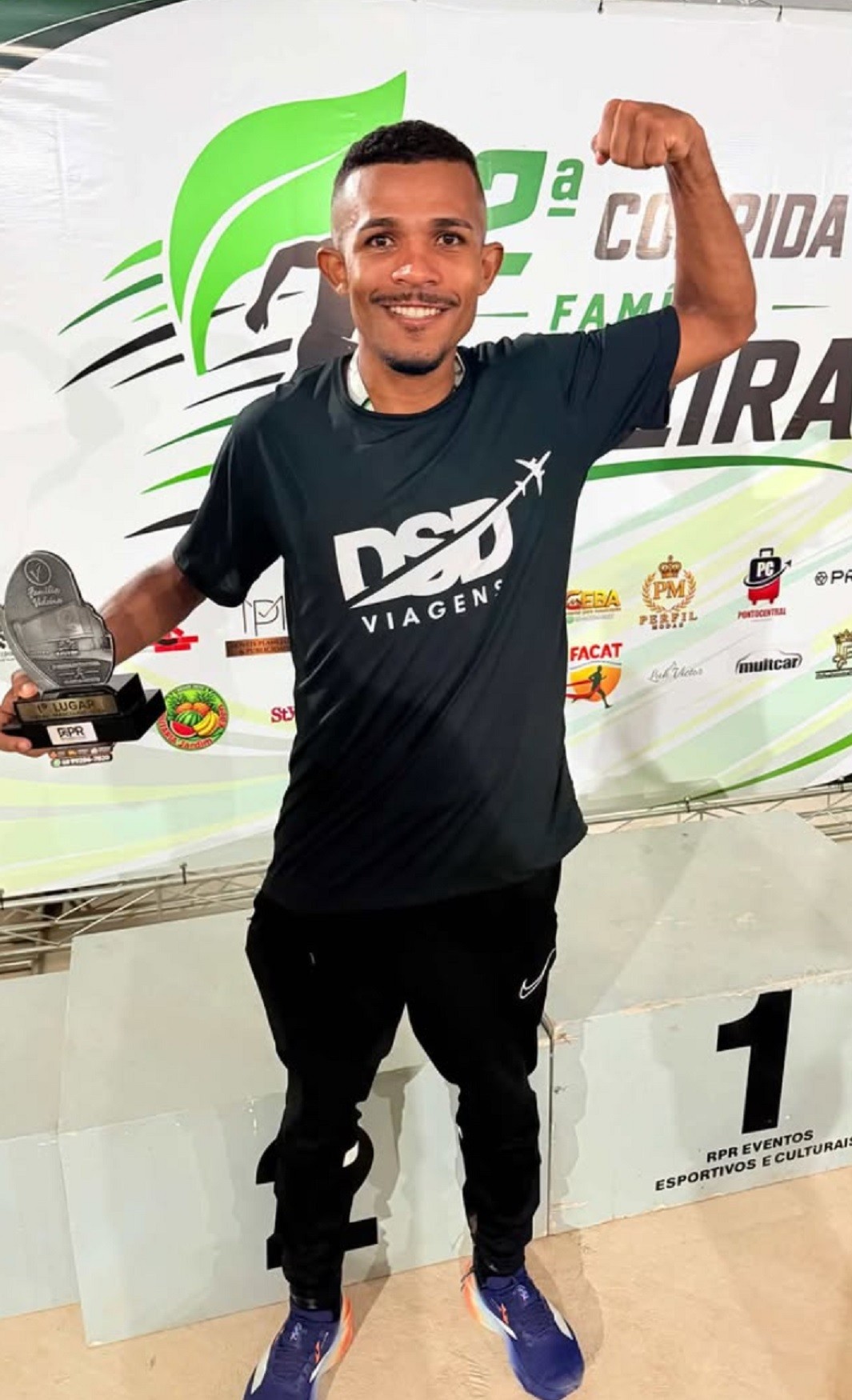 Mateus Silva é campeão dos 10 km na 2ª Corrida da Família Videira: “Saio muito feliz e agradecido”