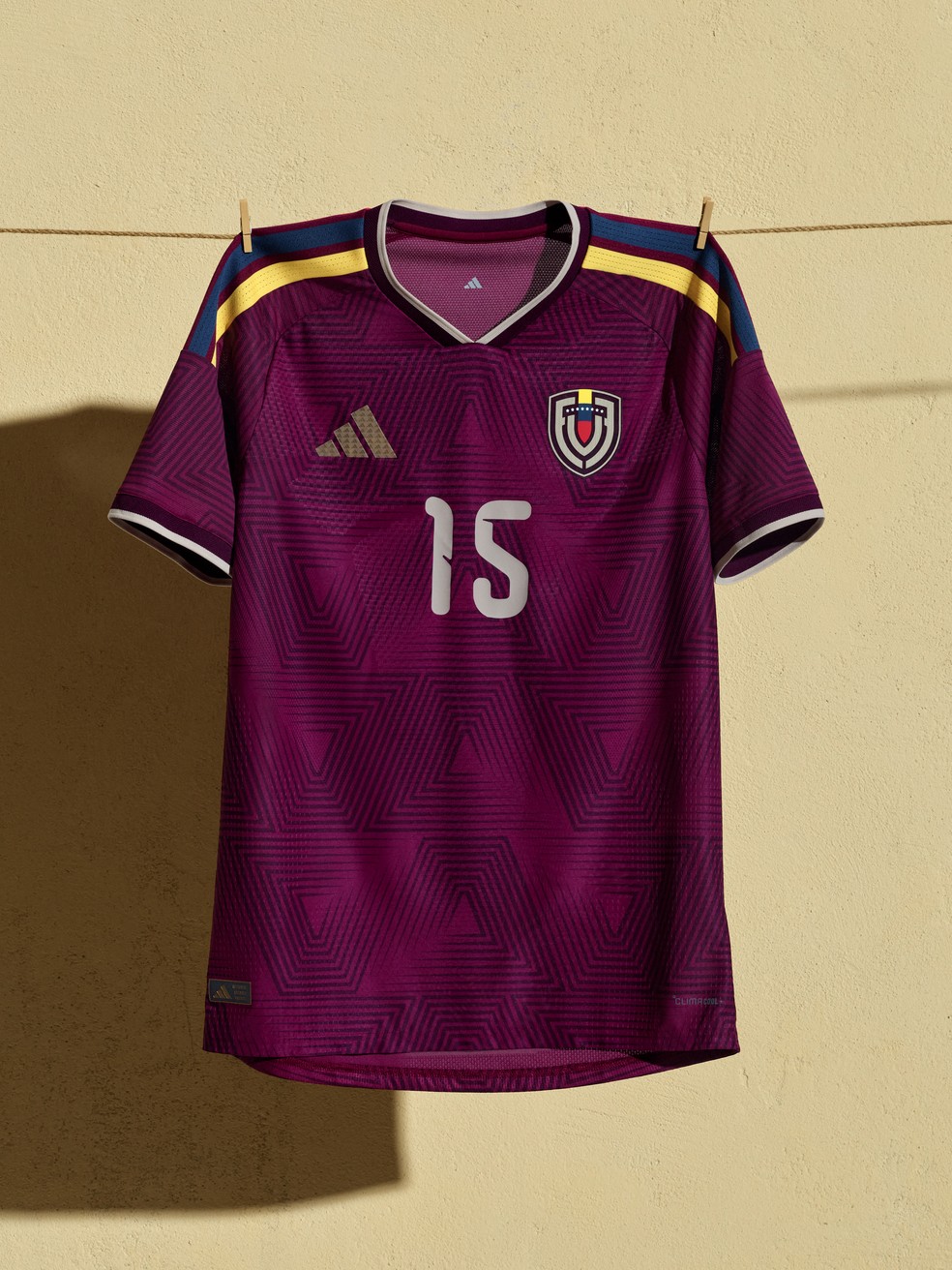 Camisa nova da Venezuela — Foto: Adidas
