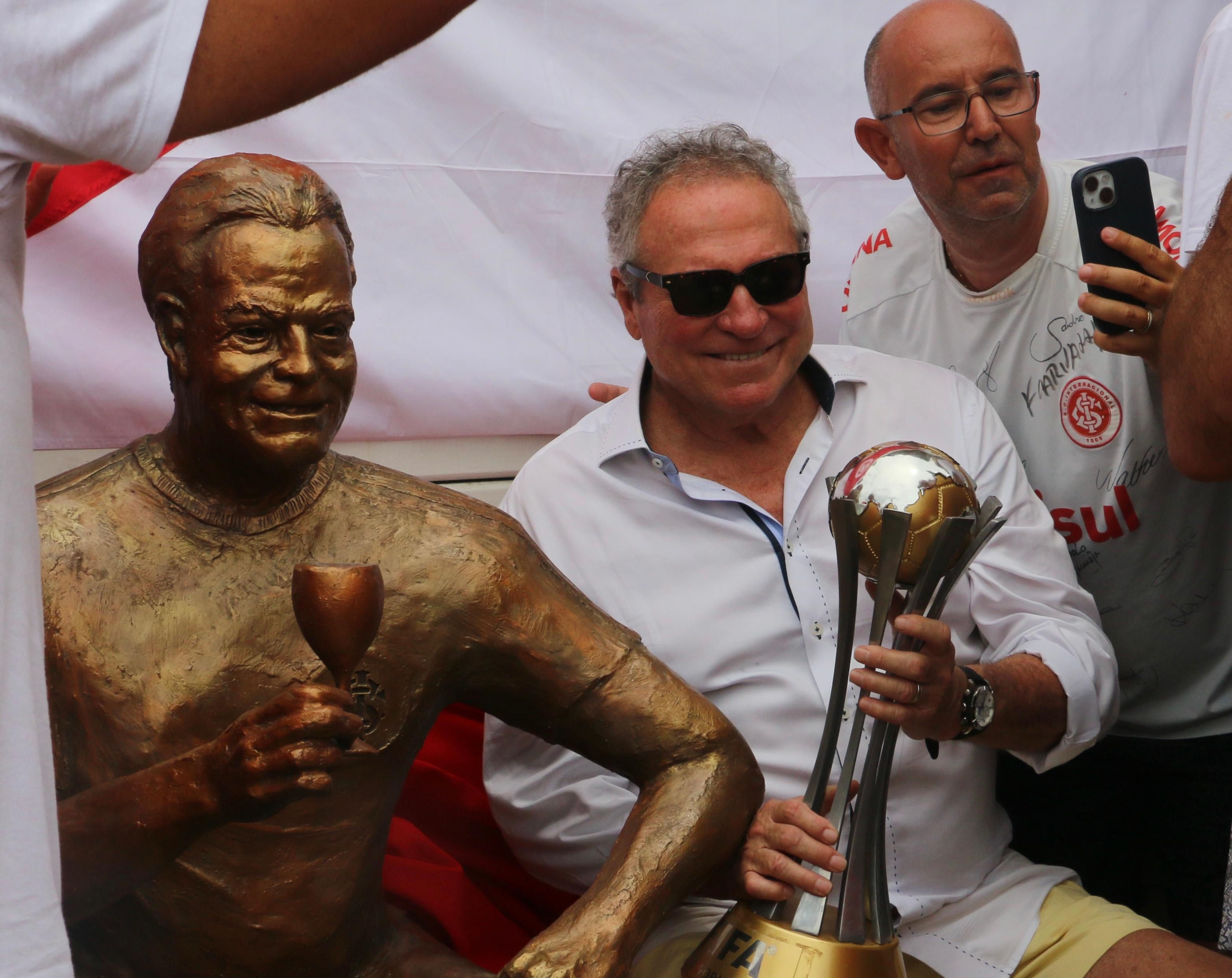 Patrocinador do Inter que bancará estátua de Abel detalha bastidores do projeto; saiba mais