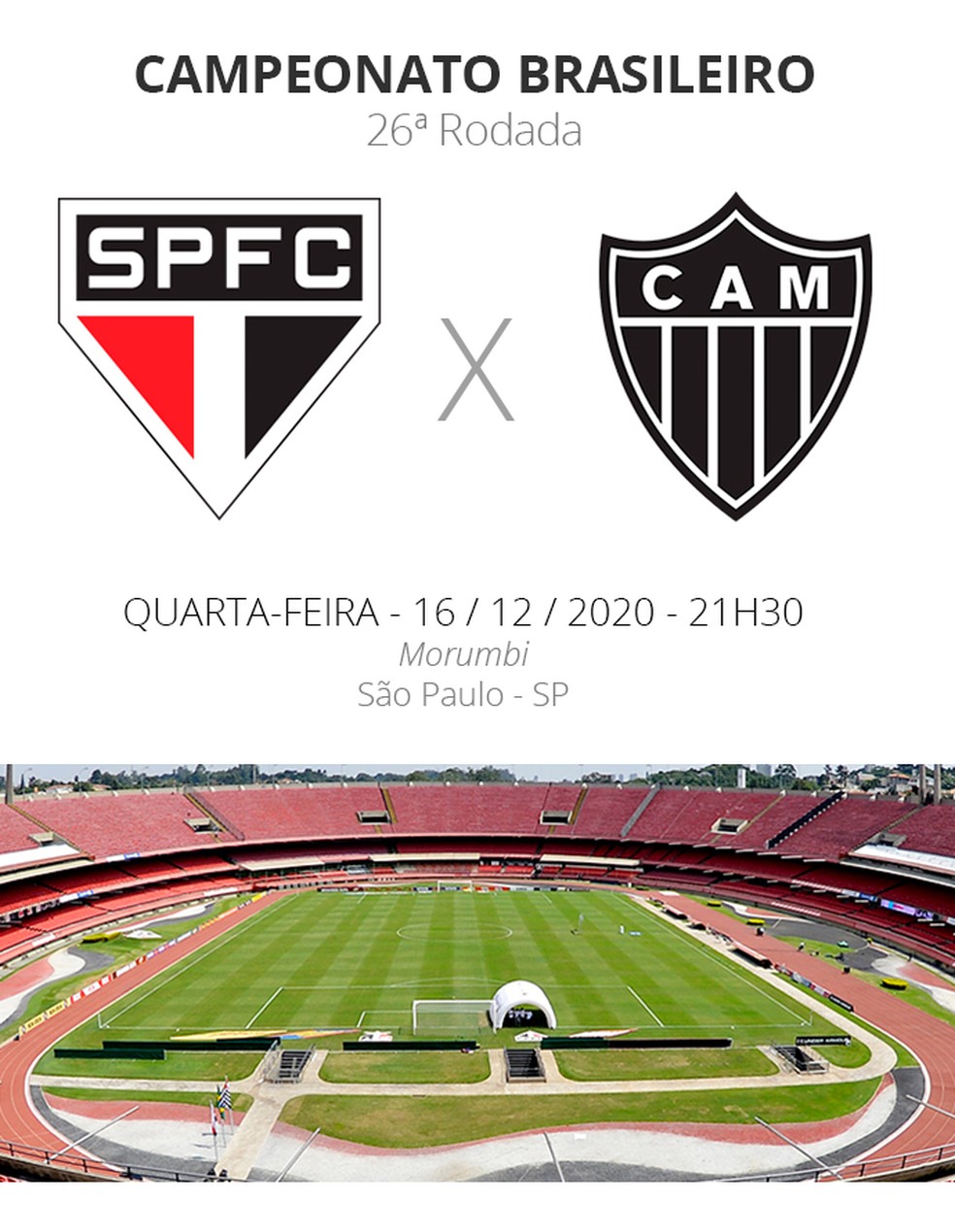 Onde assistir São Paulo x Atlético-MG pelo Brasileirão? - Lance!