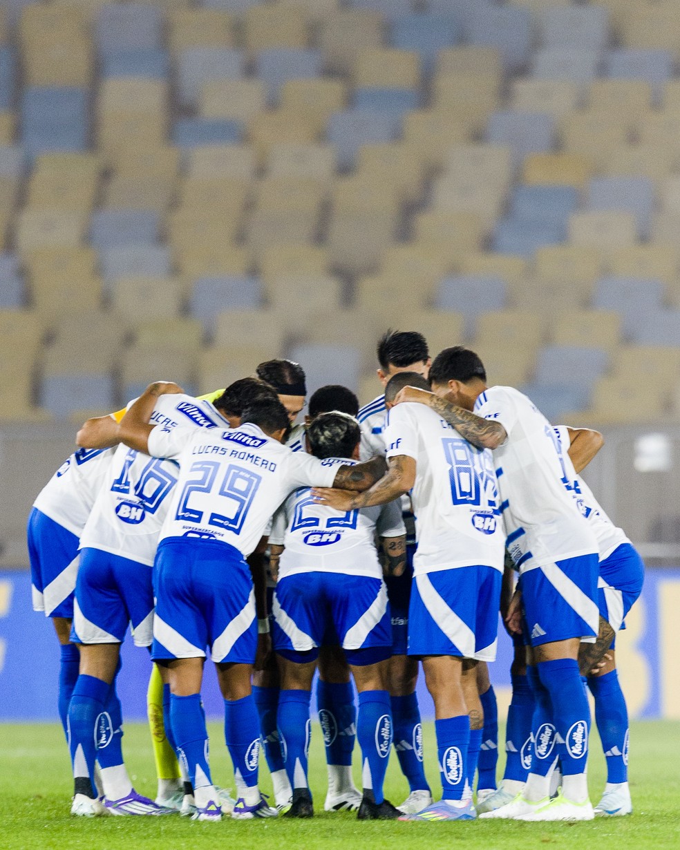 Time do Cruzeiro; Fluminense x Cruzeiro — Foto: Rodrigo Ferreira /Cruzeiro