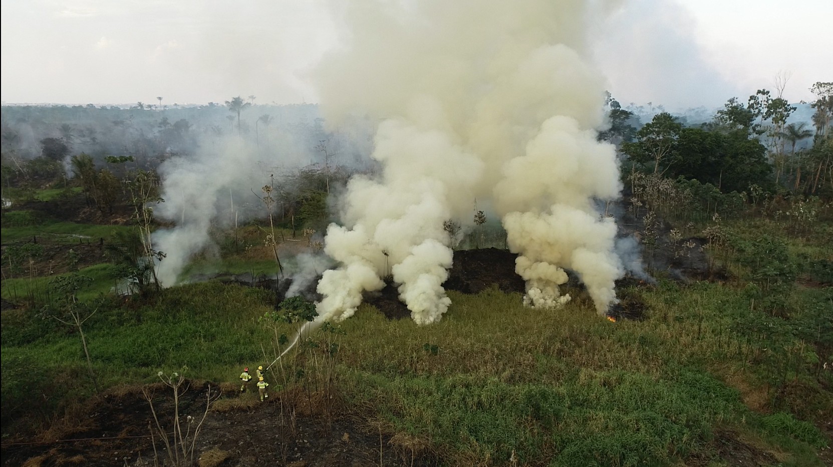 Fumaça invade treinos e muda rotina de atletas em Manaus: "Tive medo de uma parada"