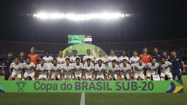 São Paulo na final da Copa do Brasil sub-20