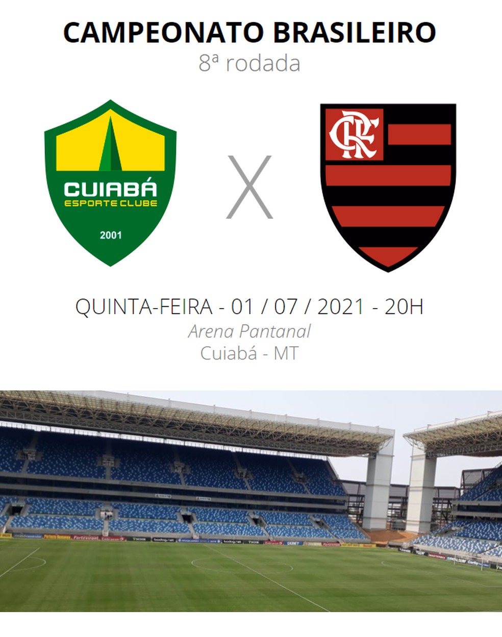 Flamengo x Cuiabá: horário e onde assistir ao vivo pelo Brasileiro