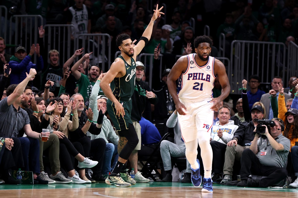 Boston Celtics bate o Philadelphia 76ers na abertura da temporada da NBA nba ge