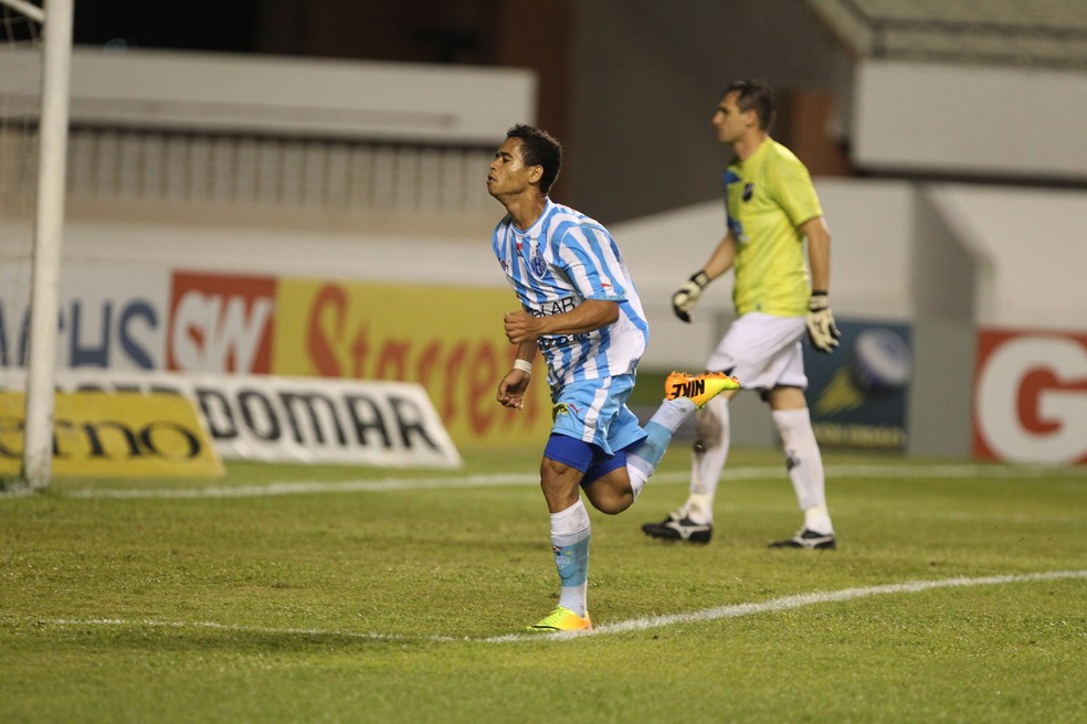 Yago Pikachu foi o artilheiro do Paysandu na Série B 2013, com nove gols — Foto: Paulo Akira / O Liberal