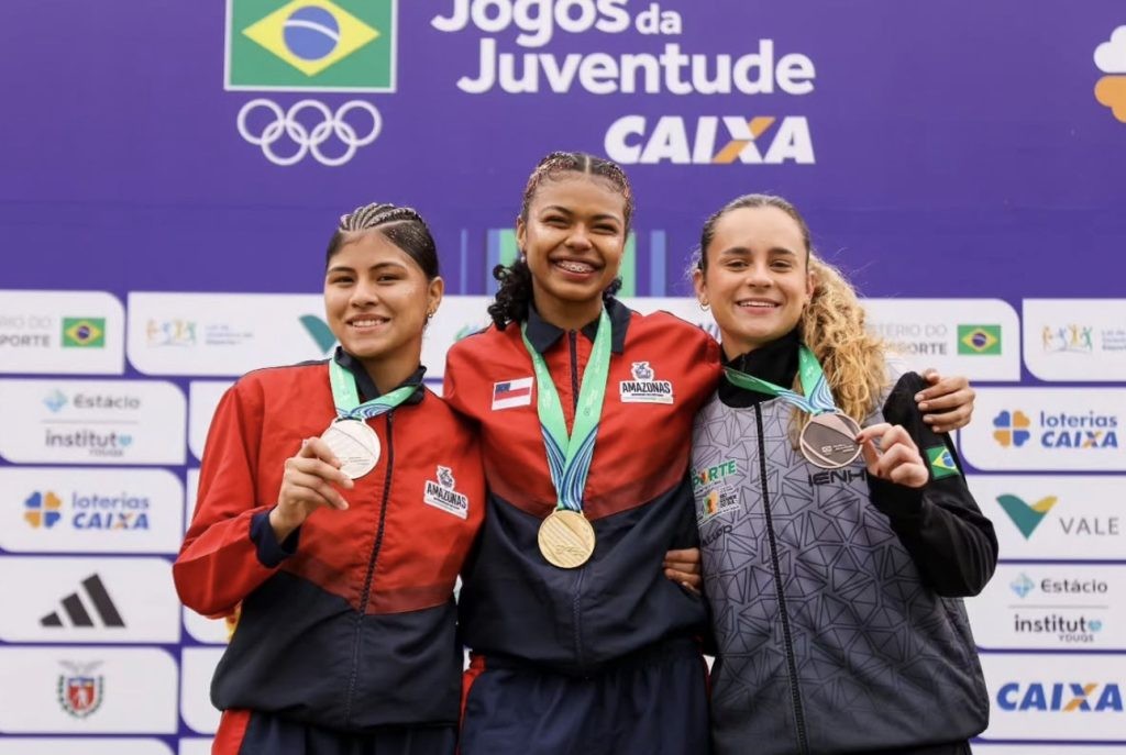 Amazonense Sarah Letícia conquista ouro no salto em altura nos Jogos da Juventude 2026