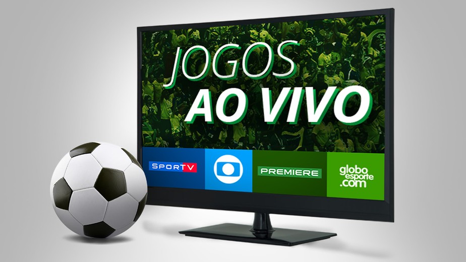 Futebol ao vivo: confira os jogos com transmissão na telinha no