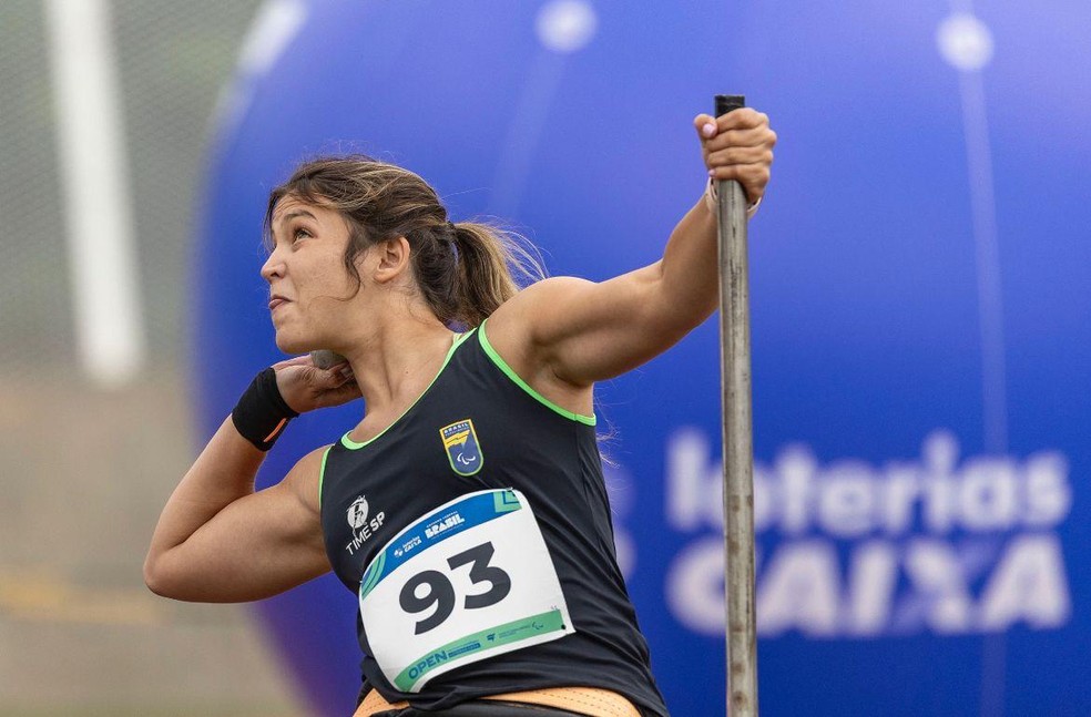 Giovanna Boscolo vai para sua primeira Paralimpíada da carreira — Foto: Acervo pessoal