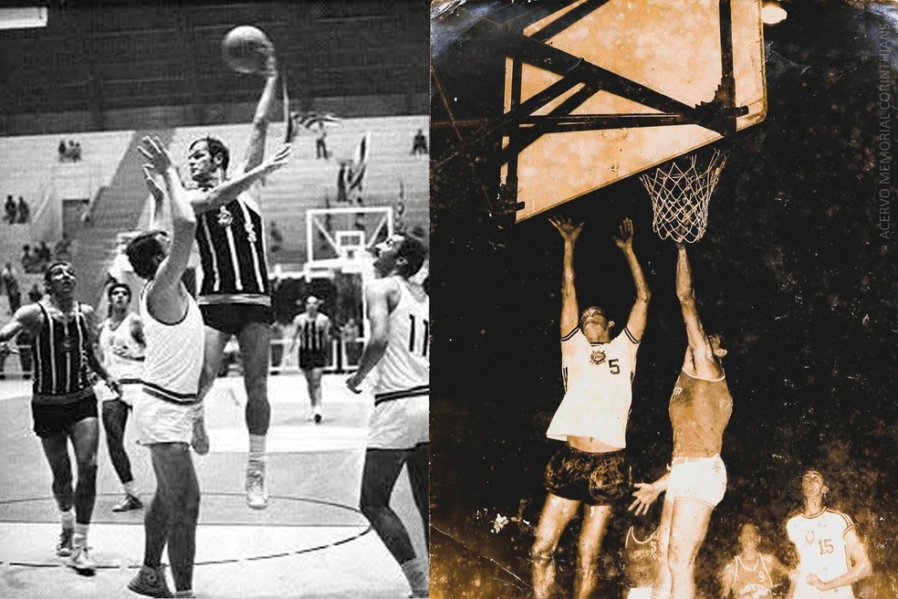 Wlamir Marques em ação pelo Corinthians — Foto: Memorial Corinthians