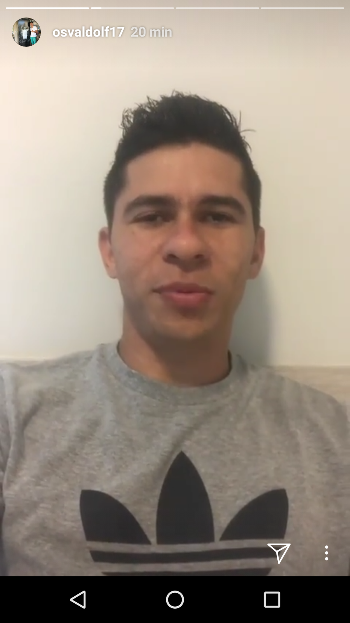 Em rede social, Osvaldo admite proposta do Fortaleza: 