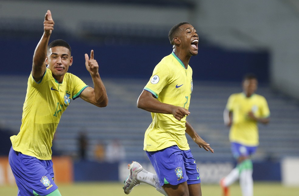 SELEÇÃO BRASILEIRA SUB-17: os GOLS de BRASIL 4 x 1 ESTADOS UNIDOS