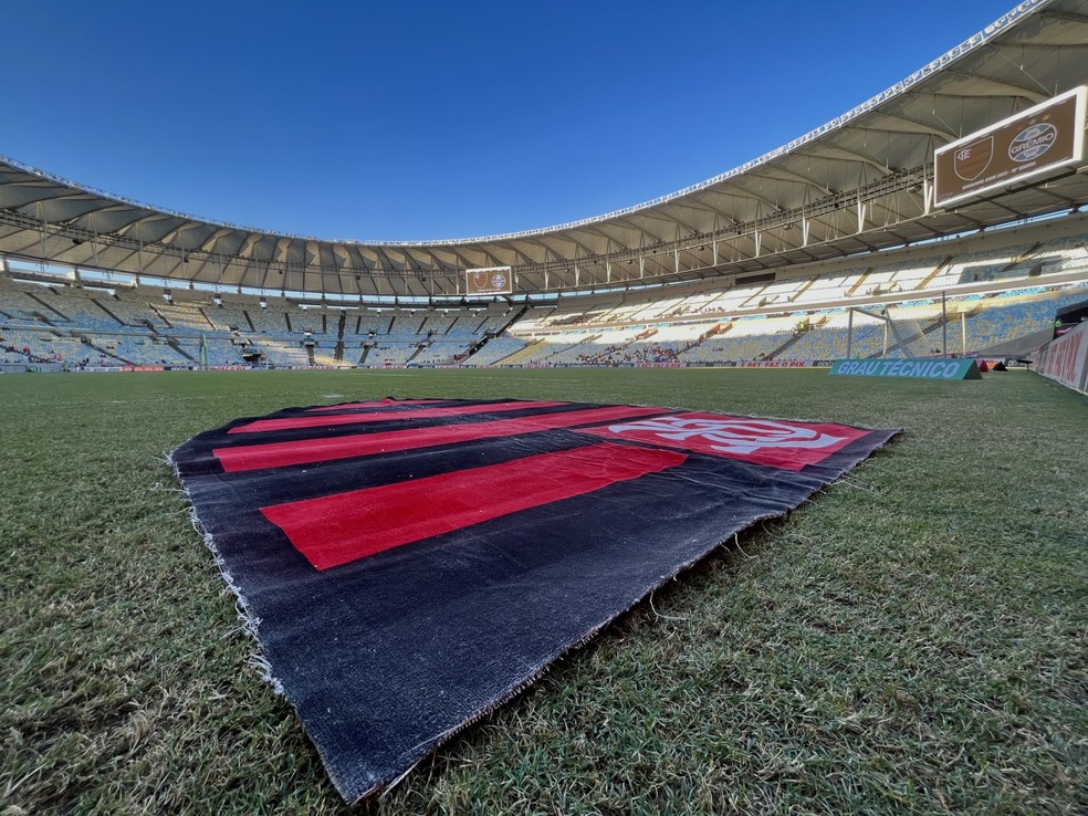 Flamengo x Gr&ecirc;mio Maracan&atilde; Campeonato Brasileiro &mdash; Foto: Andr&eacute; Dur&atilde;o