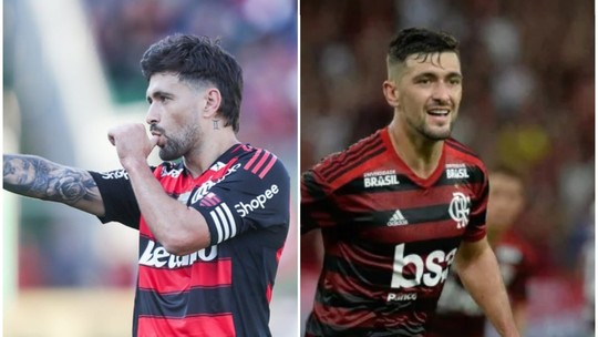 ARRASCAETA 2019 X 2025: QUEM DECIDE MAIS? - Camisa 10 rubro-negro já igualou o número de bolas na rede do ano mágico; veja todas