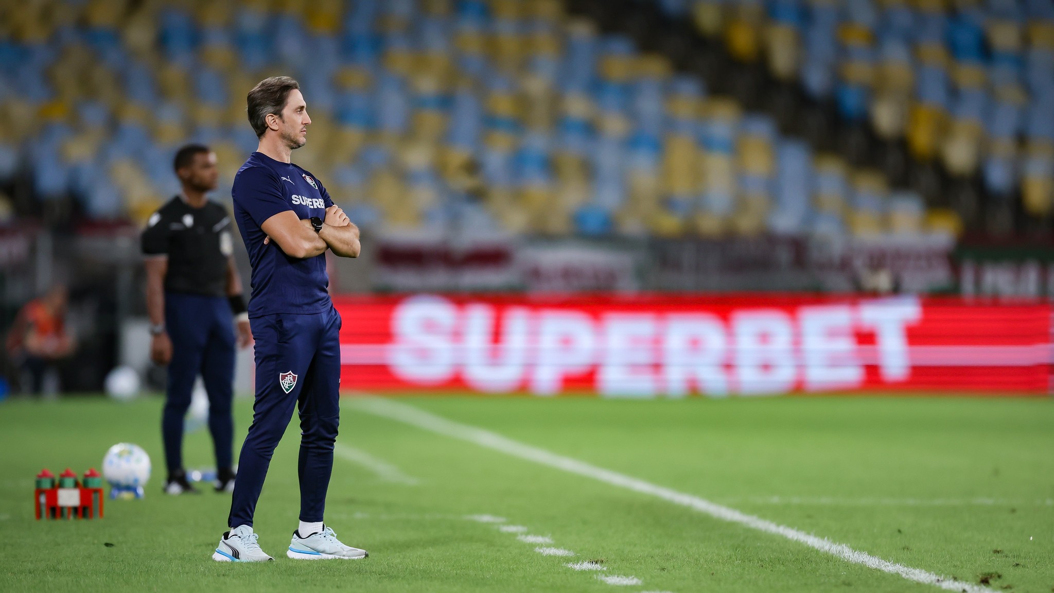 Zubeldía fala sobre confiança em Lucho Acosta e desempenho do Fluminense após empate com o Bahia
