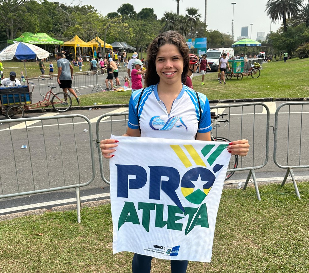 Mainá Conceição Campeã categoria 16/17 anos — Foto: redes sociais