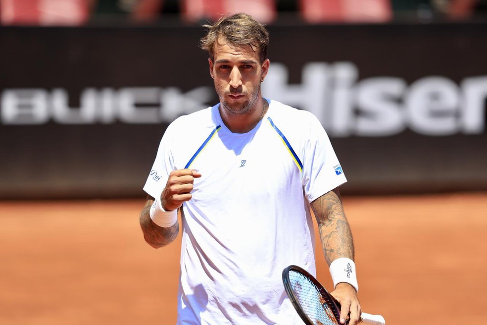 Felipe Meligeni vai iniciar um giro pela Europa na próxima semana — Foto: Mexico City Open