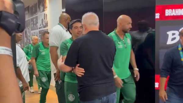Sao Paulo x Palmeiras: Belmont apologizes to Abel, hugs peace before the classic match;  Video |  Brazilian series A