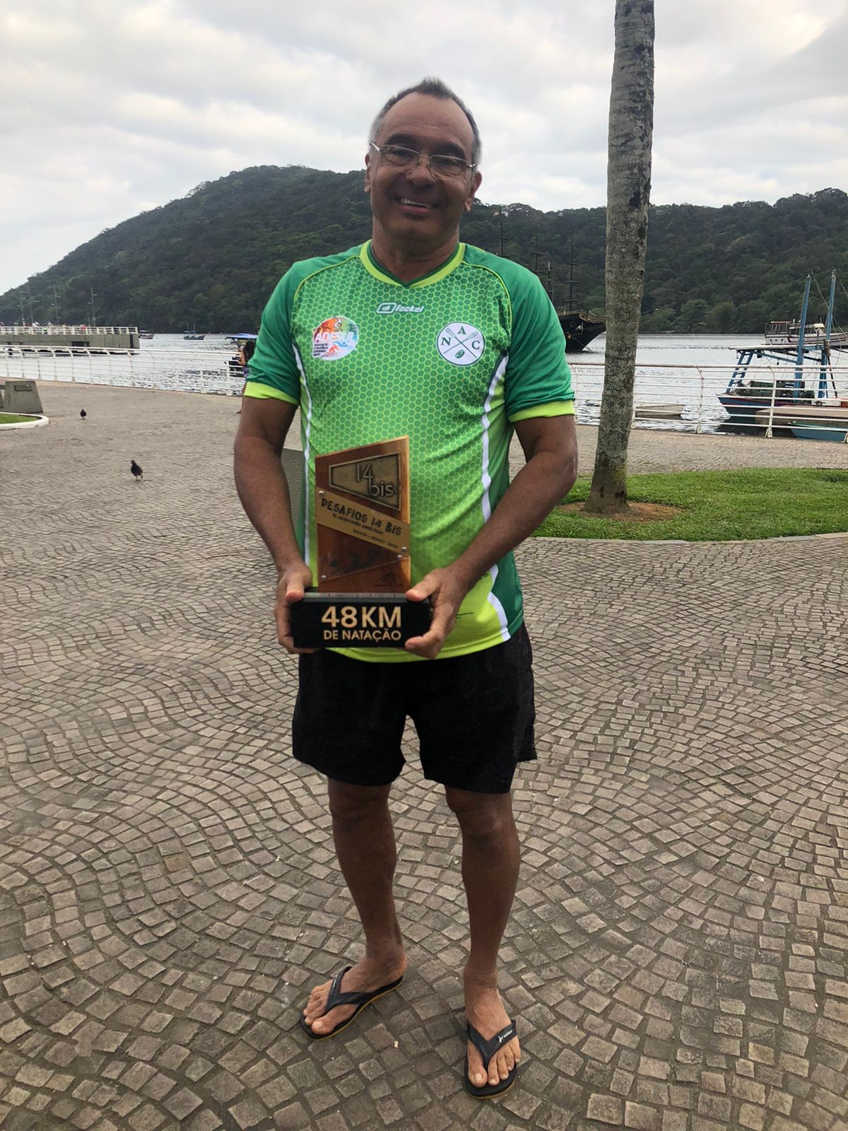 Aos 62 Anos Professor De Hist ria Completa Ultramaratona Aqu tica De 
