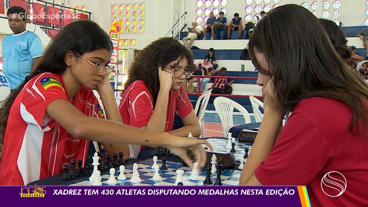 Jogos Escolares TV Sergipe: confira programação desta segunda (31/08)