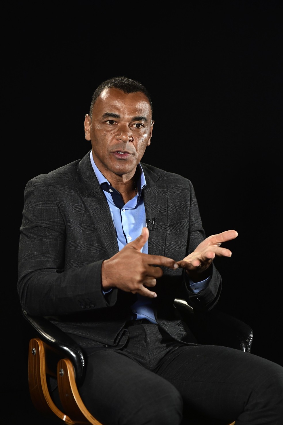 Cafu, ex-lateral e pentacampeão mundial com o Brasil — Foto: Marcos Ribolli