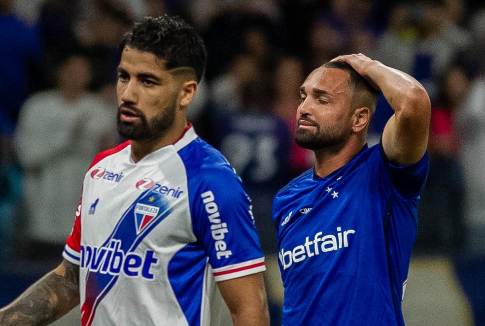 Gilberto lamenta chance no Cruzeiro — Foto: Fernando Moreno/AGIF