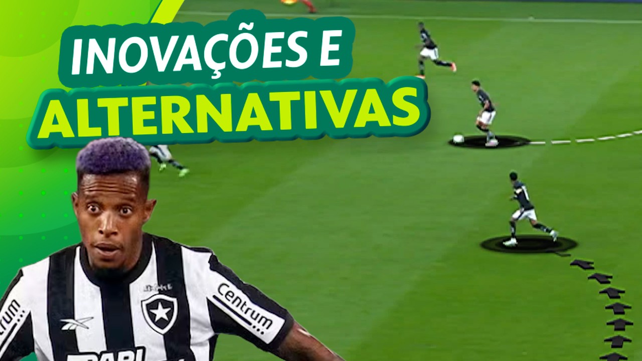 Botafogo usa força dos volantes para dominar o Corinthians