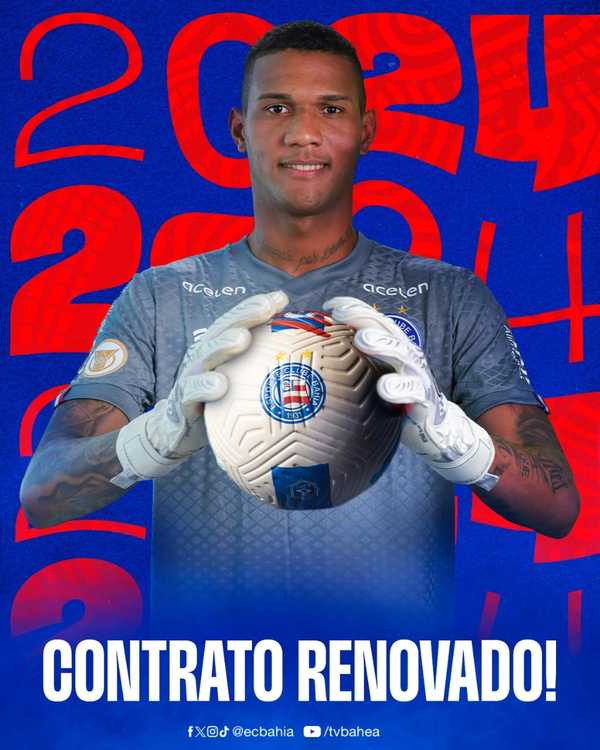 Empréstimo do Goleiro Adriel ao Grêmio é Ampliado pelo Bahia