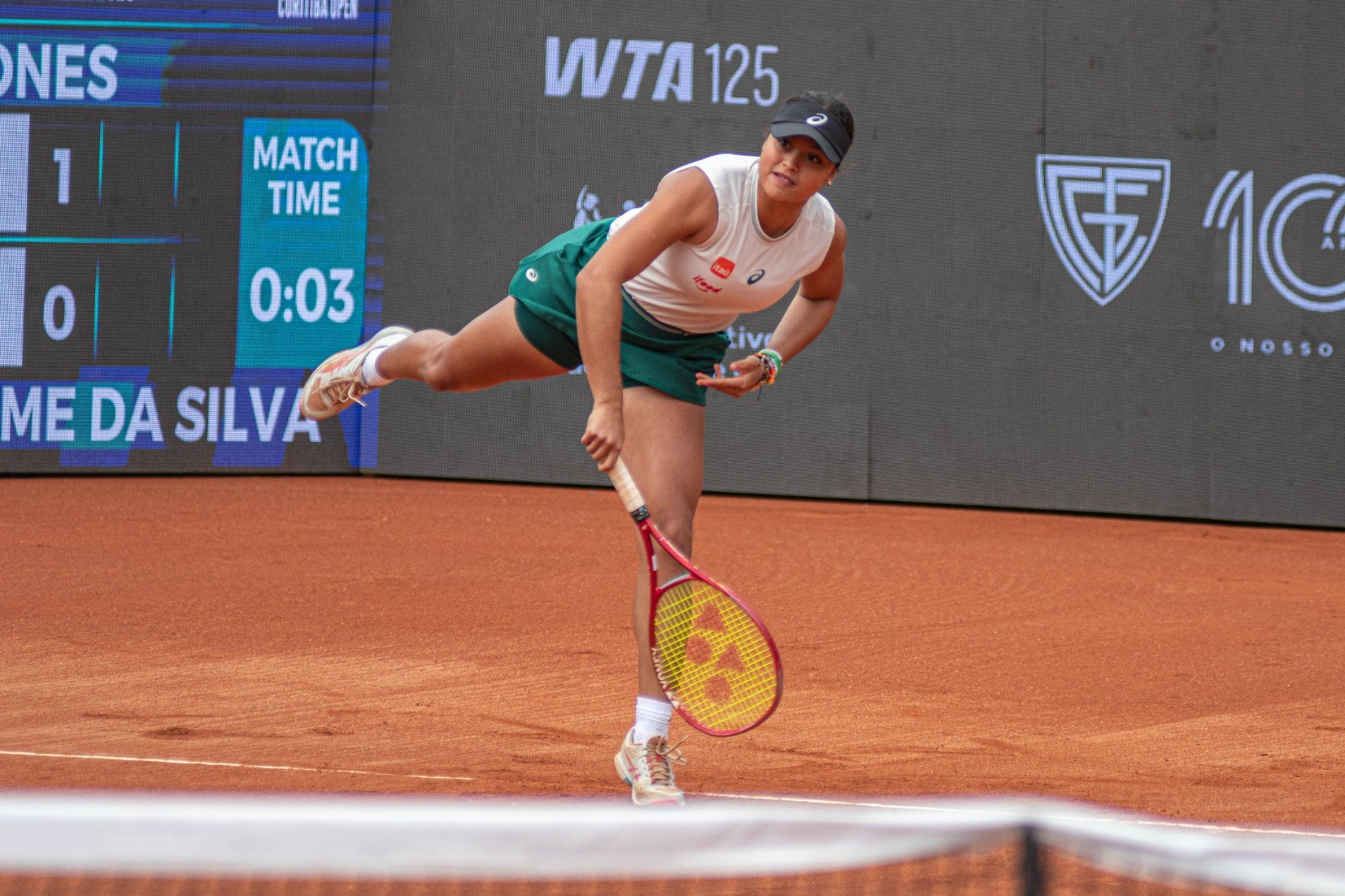 Em destaque: Naná Silva é eliminada na semifinal do WTA 125 de Curitiba