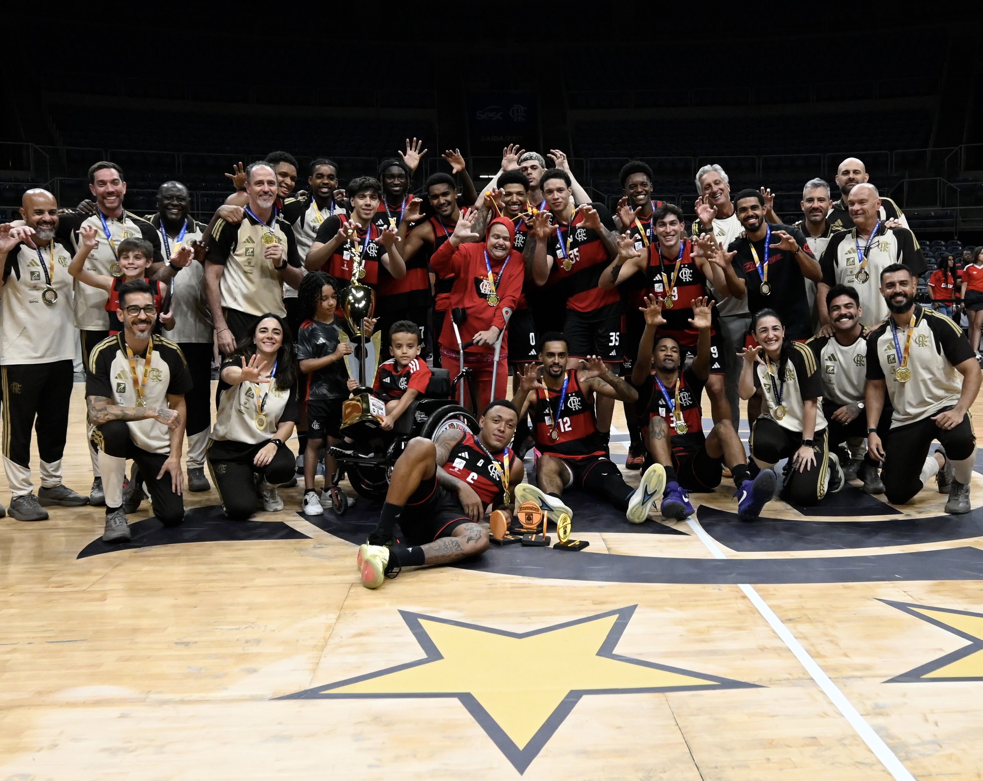 Flamengo supera Fluminense e fatura o 19º título consecutivo do Carioca de basquete