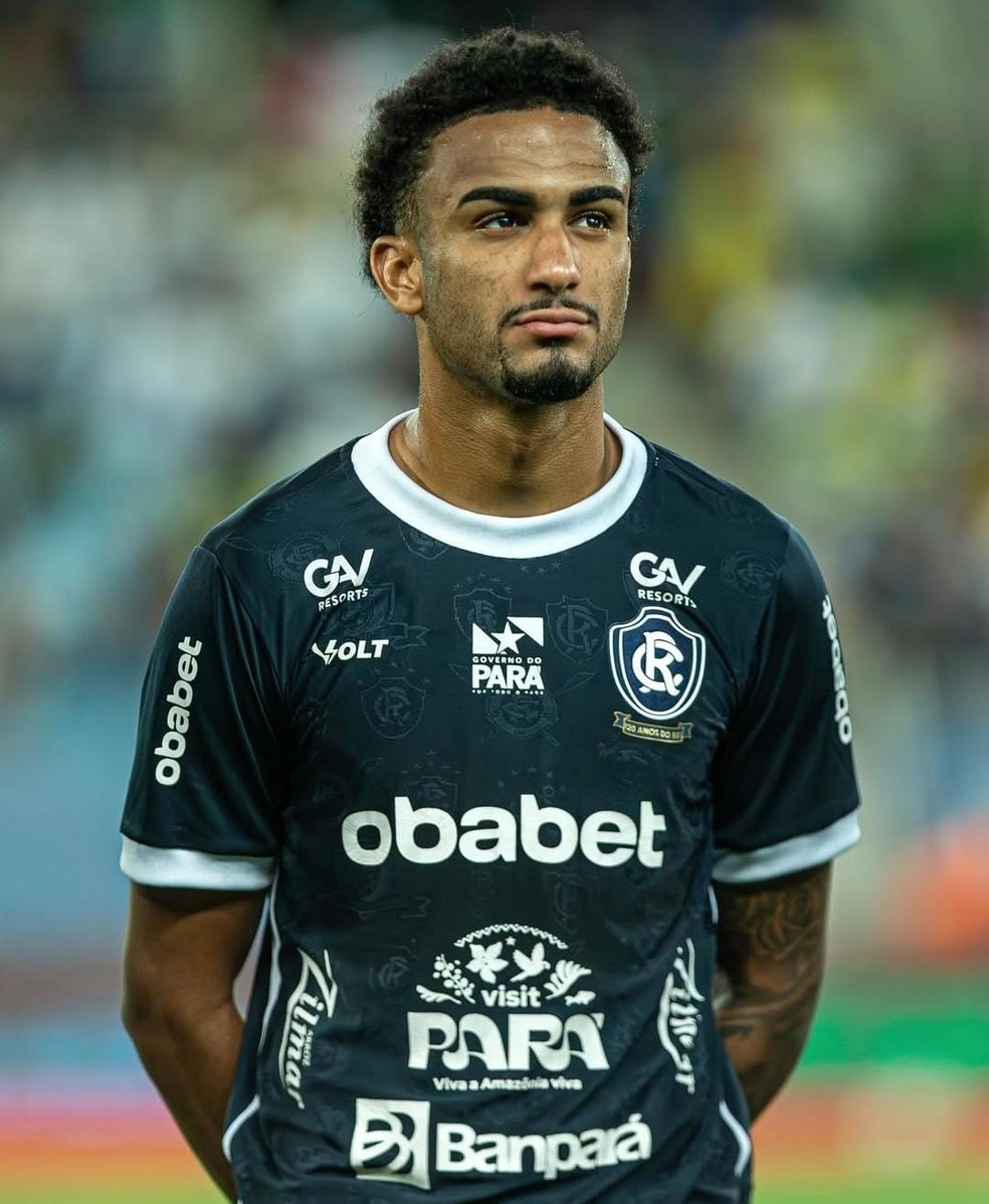 Kayky Almeida em campo pelo Remo — Foto: Reprodução/Instagram