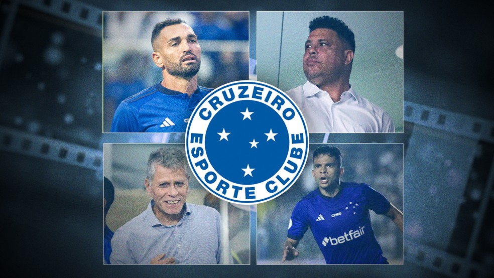 Carrossel retrospectiva do Cruzeiro — Foto: Arte/ ge