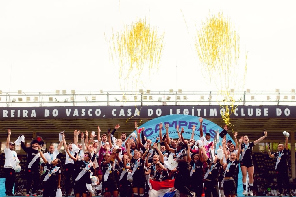 Coordenadora do Vasco destaca trabalho no feminino após título e projeta mais jogos em São Januário