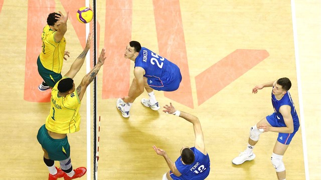 Brasil x Sérvia pela VNL masculina