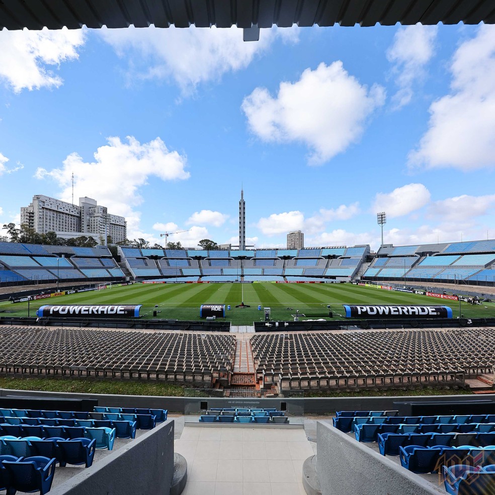 Estádio Centenário, em Montevidéu — Foto: José Tramontin/athletico.com.br