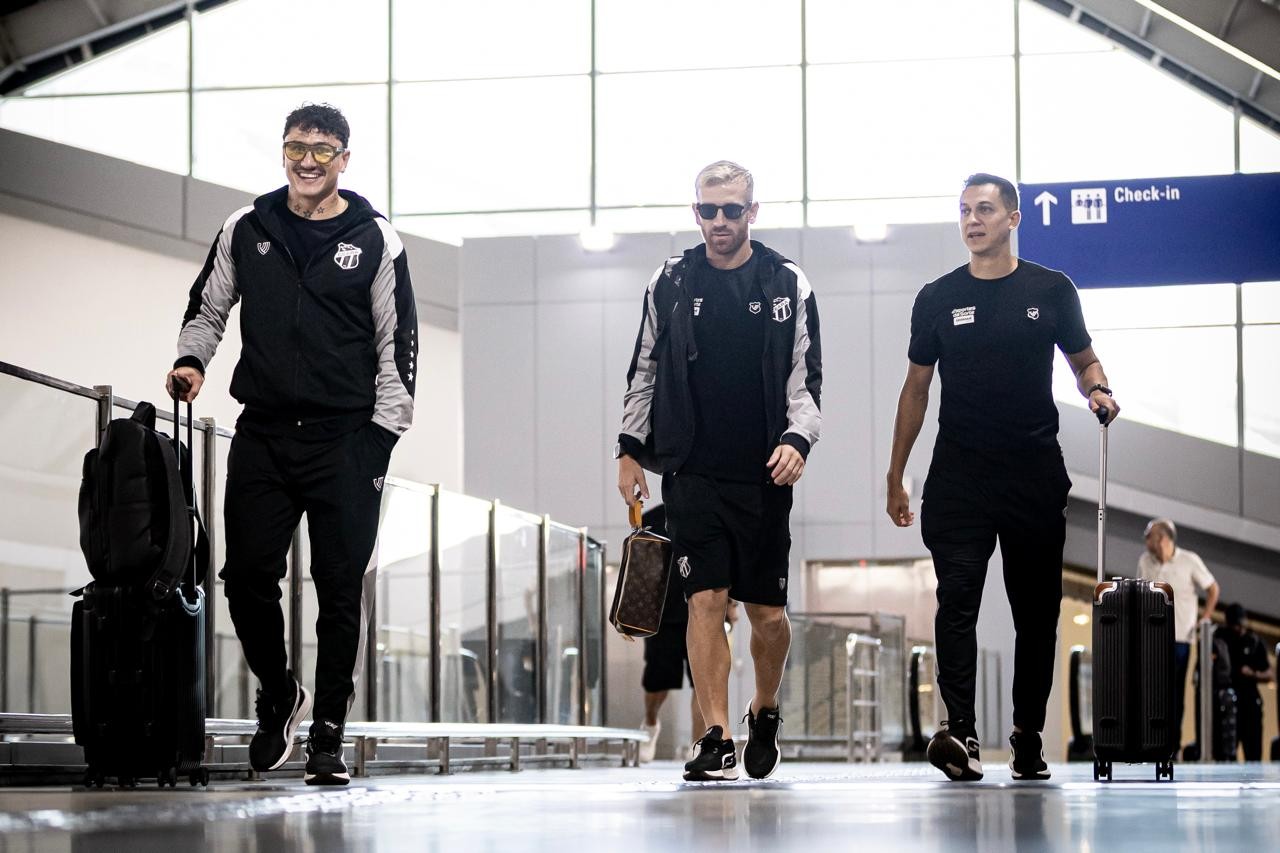 Ceará embarca com 23 jogadores para enfrentar o Londrina | Ge