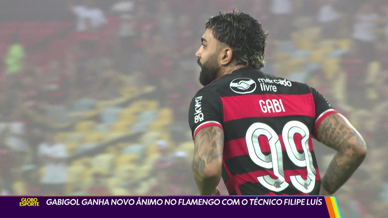 Gabigol ganha novo ânimo no Flamengo com o técnico Filipe Luís