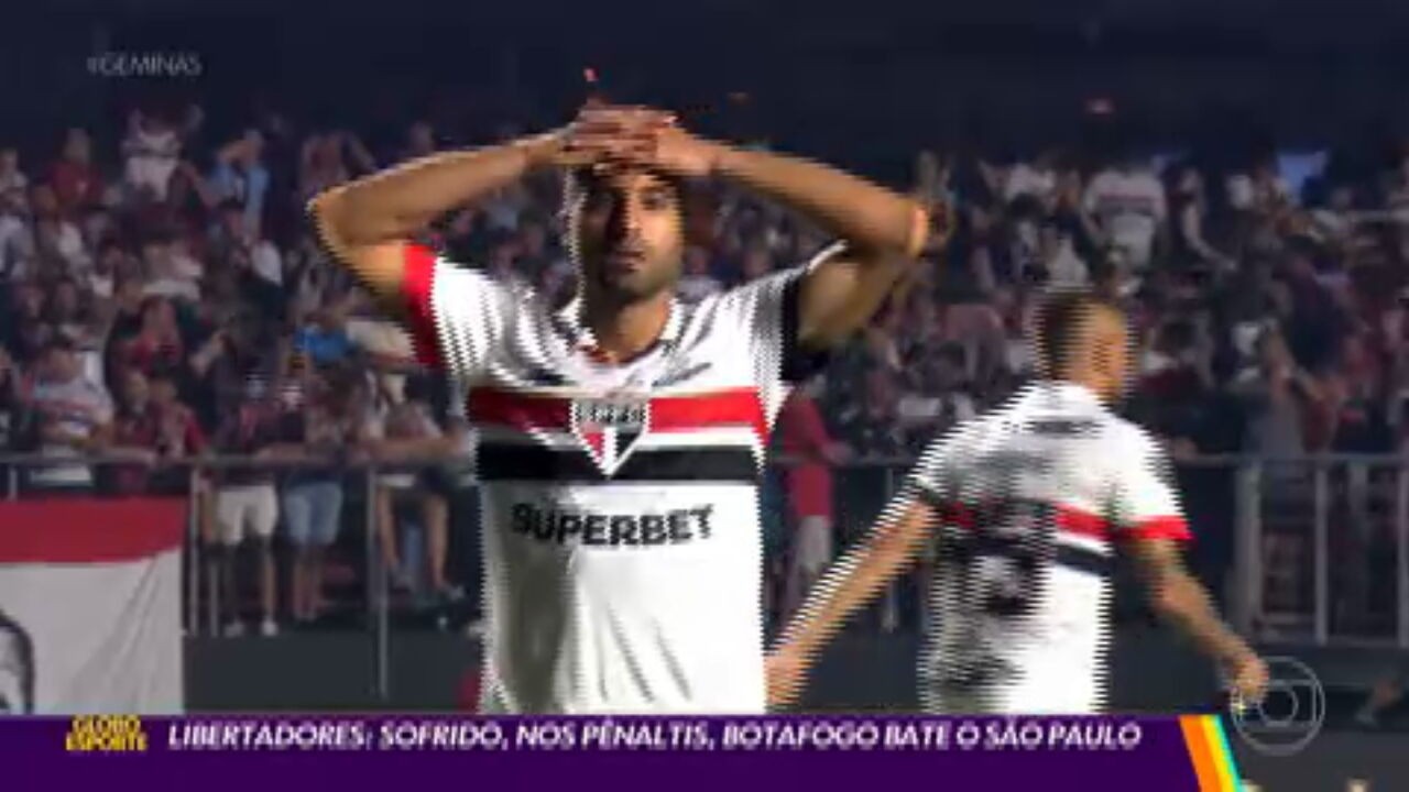 Libertadores: sofrido, nos pênaltis, Botafogo bate o São Paulo e está na semifinal