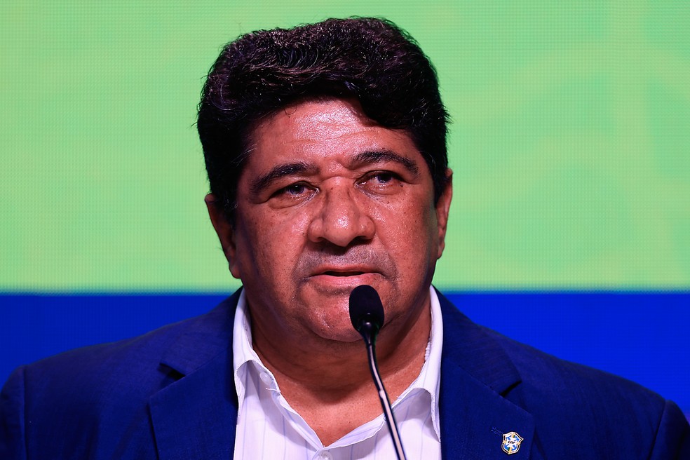 Ednaldo Rodrigues foi afastado nesta quinta da CBF  Foto: Buda Mendes/Getty Images